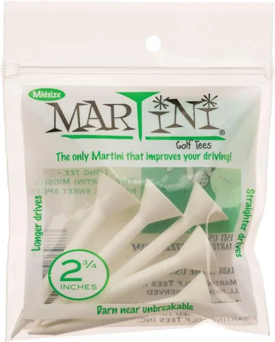 Miniatura 5 de MARTINI Camisetas de golf de tamaño mediano de 2 3/4 pulgadas, prácticamente irrompibles