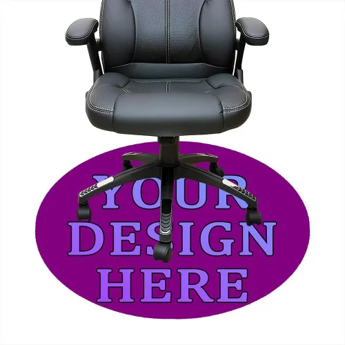 Miniatura 56 de Tapete redondo personalizado para silla de escritorio de oficina, diseño de tu propio logotipo de foto, texto, alfombrillas circulares
