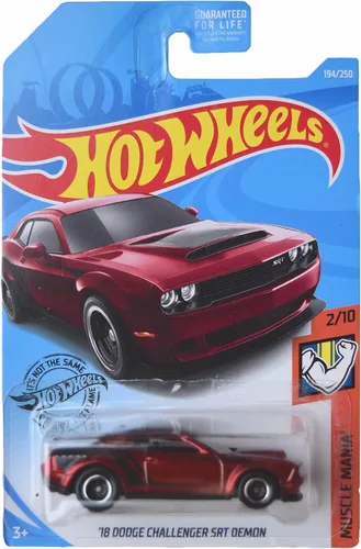 Hot Wheels Super Treasure Hunt '18 Dodge Challenger SRT Demon
