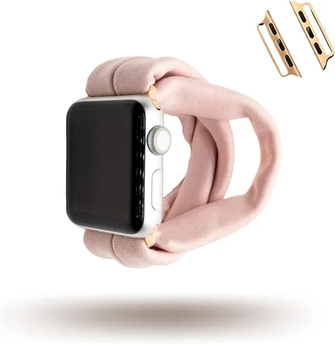 Miniatura 11 de Banda de yoga rosa rubor para Apple Watch Series 1-8, 1.496 in 1.575 in 1.614 in 1.654 in 1.732 in 1.772 in