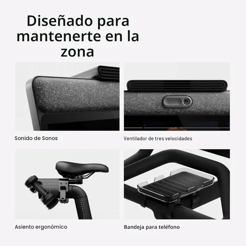 Miniatura 11 de Peloton Bikes - Bicicletas de ejercicio de interior para entrenamiento cardiovascular y de fuerza