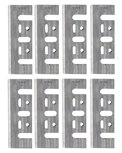 Miniatura 7 de Cuchillas cepilladoras de 3-1/4 pulgadas, 16 cuchillas cepilladoras HSS de 3.228 in, compatibles con Makita N1900B, KP0810, LXPK01, compatible
