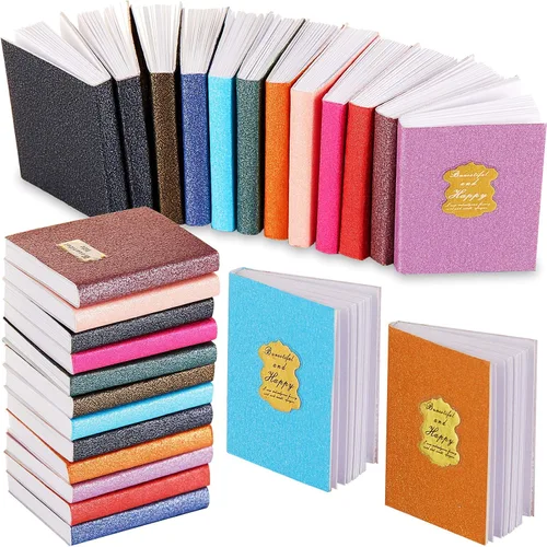 Skylety 24 Piezas 1:12 Escala Miniaturas Libros para Casa de Muñecas Accesorios de Casa de Muñecas en Miniatura Pequeños Libros Accesorios de