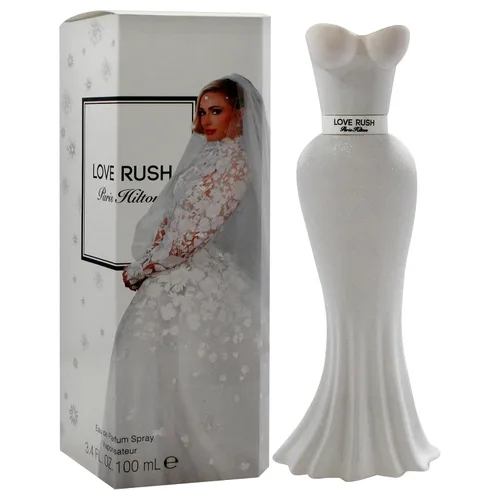 Miniatura 4 de Paris Hilton Love Rush Eau de Parfum - Perfume en aerosol para mujer, fragancia floral, notas de bergamota italiana, gardenia, sándalo y vainilla