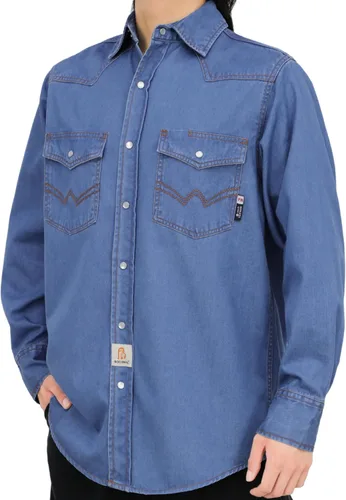 Miniatura 10 de BOCOMAL Camisas FR 6.25oz Camisas de soldadura ligeras resistentes al fuego Camiseta retardante de fuego para hombres