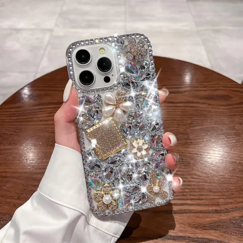 Miniatura 5 de Note20 - Funda brillante para Samsung Galaxy Note 20, diseño cuadrado de moda, con purpurina de diamante, suave, con soporte para anillo, soporte