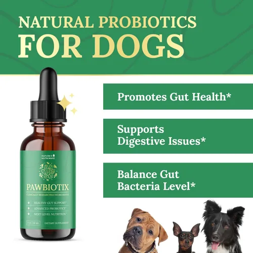 Miniatura 2 de Probióticos líquidos para perros Pawbiotix - Salud digestiva e intestinal, 1 oz