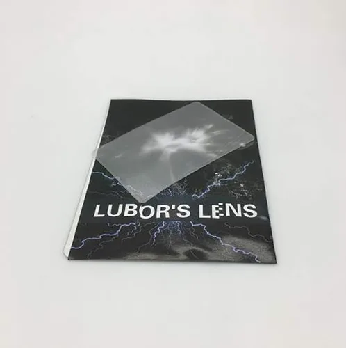 Miniatura 3 de Enjoyer Lubor's Lens Card Trucos de magia de cerca Accesorios mágicos Escenario Ilusiones Tarjetas mágicas Trucos Magos Accesorios, 10 unids/lote
