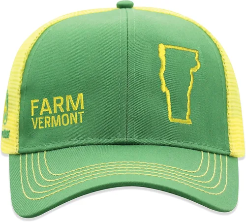 Miniatura 90 de John Deere Gorra de béisbol con logotipo y malla trasera con contraste, para hombre