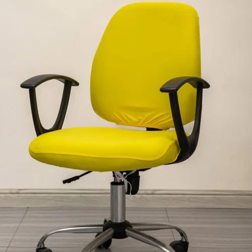 Miniatura 14 de Melaluxe - Funda para silla de oficina de computadora, funda universal protectora y elástica, cubierta elástica para silla giratoria (Rojo)