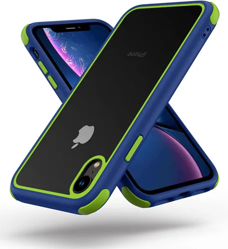 Miniatura 34 de Mobnano Funda transparente para iPhone 11, con protección multicolor a prueba de golpes, no amarillenta, anti arañazos, parte trasera