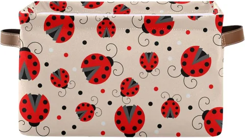 Miniatura 9 de senya Cesta de almacenamiento para ropa, 2 unidades, grande, plegable, rectangular, de tela, para lavandería, plegable, de dibujos animados, lindo