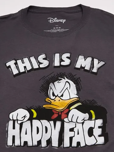 Miniatura 2 de Disney Mad Donald Duck Face - Camiseta para hombre