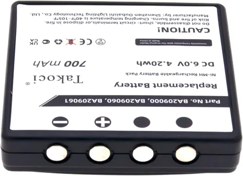 Miniatura 3 de BA209000, BA209060, BA209061 Batería de repuesto para HBC Radiomatic FUB9NM, Eco, Spectrum 1, Spectrum 2, Linus 4, 6 / Micron 4, 6 transmisor