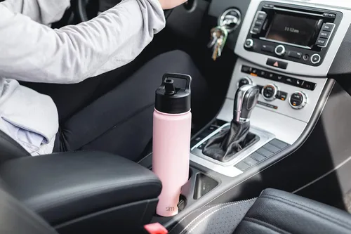 Miniatura 5 de Simple Modern botella de agua reutilizable con tapa con pajilla, termo de acero inoxidable con aislamiento al vacío, para gimnasio y deportes, Vibes
