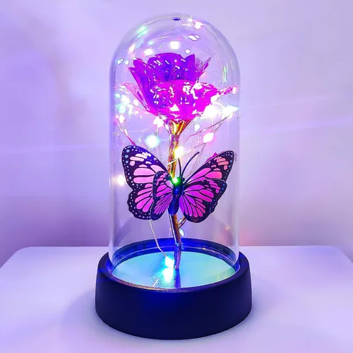 Miniatura 9 de Rosa Eterna para el Día de la Madre, Ideas de Flores para el Día de la Madre, Regalos de Flores para Mamá y Esposa del Día de la Madre de Hija
