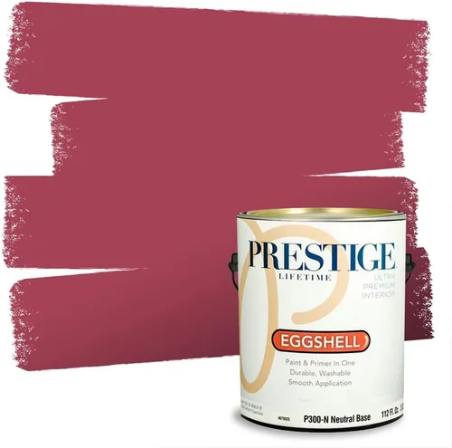 Miniatura 93 de Prestige Paints - Pintura exterior e imprimación en uno, 1 galón, plano, E500-P-A011GP