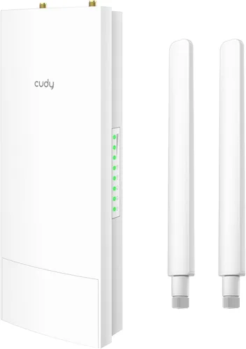 Miniatura 7 de Cudy Enrutador de módem 4G LTE Cat 4 para exteriores desbloqueado con ranura para tarjeta SIM, WiFi AC1200, EC25, IP65, antenas desmontables