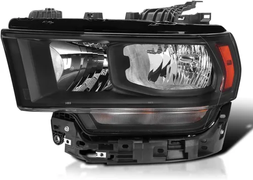 Miniatura 7 de SPEC-D TUNING Faros delanteros negros compatibles con Ram 2500, 3500 2019-2024, par izquierdo + derecho