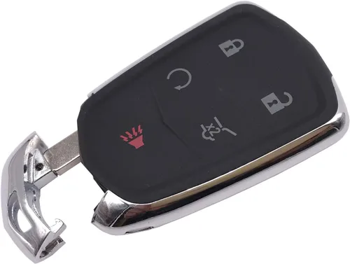 Miniatura 5 de Funda de repuesto para llavero de 5 botones para Cadillac Escalade 2015-2019, CTS, SRX, XT4, XT5, ATS, STS y XD6 CT6 XT5 sin llave, llavero remoto