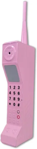 Diydeg Teléfono móvil retro, 80S 90S Old Fashioned - Adorno de ladrillo portátil de ladrillo, accesorios fotográficos de simulación de hierro,