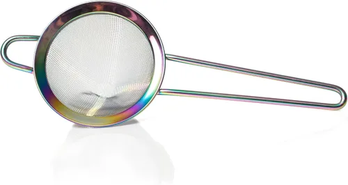 Miniatura 8 de Bull in China Fine Mesh Strainer with Handle - Antique Brass Finish Bar Hand Strainer Wire Mesh Cocktail Strainer Strainer for Bartending