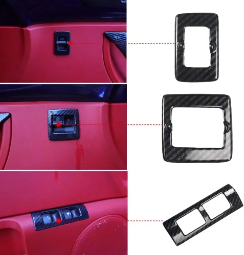 Miniatura 3 de ITrims Cubierta de panel de puerta para Volkswagen New Beetle 2003-2010, accesorios de automóvil, puerta de coche, ventana, interruptor