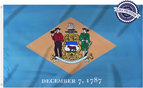 Miniatura 12 de Bandera del estado de Alabama de 3 x 5 pies para exteriores, doble cara, 3 capas, poliéster, AL Alabama, banderas con 2 ojales de latón