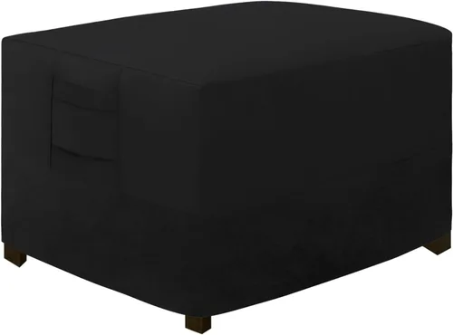 Miniatura 12 de Easy-Going Funda otomana para exteriores, funda impermeable para otomana de patio, funda resistente para muebles de exterior con asas acolchadas