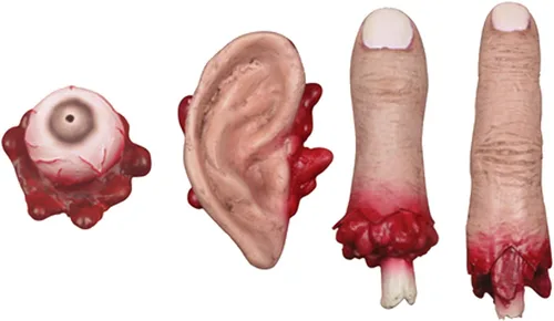 Miniatura 2 de Juego de piezas de cuerpo cortadas