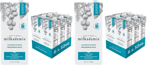 Miniatura 12 de milkadamia leche de macadamia, sin azúcar, 32 onzas, 6