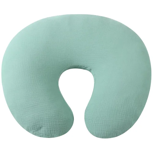 Miniatura 16 de Onacosht Funda de Almohada de Lactancia de Muselina 100% Algodón Suave Funda de Almohada de Alimentación se Adapta a la Almohada de Lactancia Niebla