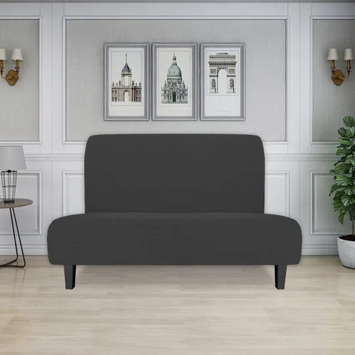 Miniatura 2 de Easy-Going - Funda elástica para futón, cubierta para sofá cama sin brazos, protector de muebles sin reposabrazos con parte inferior elástica