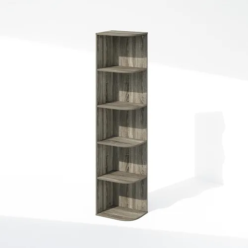 Miniatura 11 de Furinno Reed - Organizadores y almacenamiento de armario, organizador de armario de 5 niveles, estante abierto, para armario, dormitorio, sala