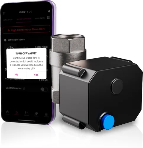 Miniatura 20 de GE Suavizador de agua inteligente con filtración integrada, 30,000 granos, reduce los minerales duros a toda la casa, WiFi integrado con alertas