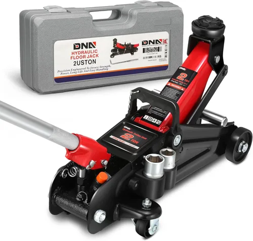 Miniatura 8 de DNA Motoring TOOLS-00234 Gato Hidráulico de Carretilla de Perfil Bajo para Servicio/Piso, Capacidad de 2 Toneladas (4000 libras), Rango de Elevación