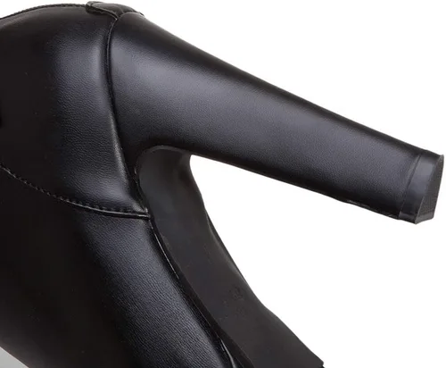 Miniatura 61 de Scaoruki Zapatos de otoño de moda para mujer, botines de tacón de bloque