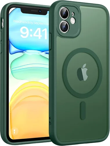 Miniatura 140 de FNTCASE - Funda para iPhone 16 Pro: magnética, mate, translúcida, de grado militar, protectora contra caídas, resistente, fina, duradera y a prueba