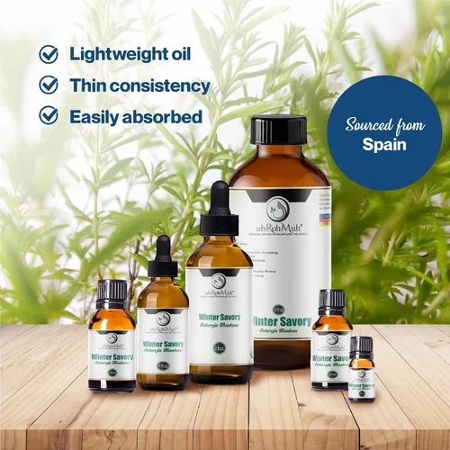 Miniatura 3 de Aceite esencial orgánico de invierno, extractos de Satureja Montana para aromaterapia y cuidado de la piel, aceite esencial 100% puro y natural