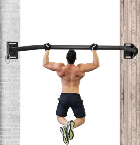 Miniatura 8 de Pull Up Bar Wall Mounted-Heavy Duty Joist Mounted Pull Up Bar-Premium Strength Training Pull-Up Bars-Fast and Easy Installation for Home and Garage
