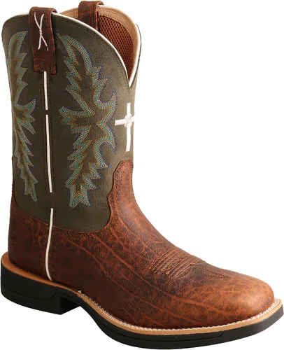 Miniatura 2 de Twisted X Botas Tech X de 11 pulgadas para hombre - Cómodas botas occidentales casuales para hombre