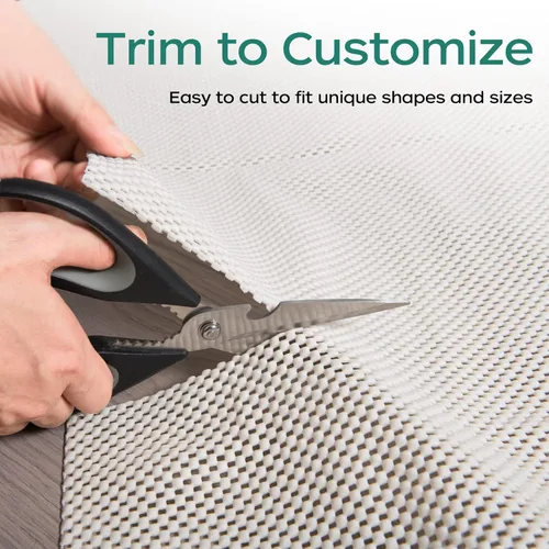 Miniatura 5 de BAGAIL BASICS - Almohadilla antideslizante para alfombra de 2 x 3 pies, almohadillas extra gruesas para alfombras y pisos de madera, mantiene tus