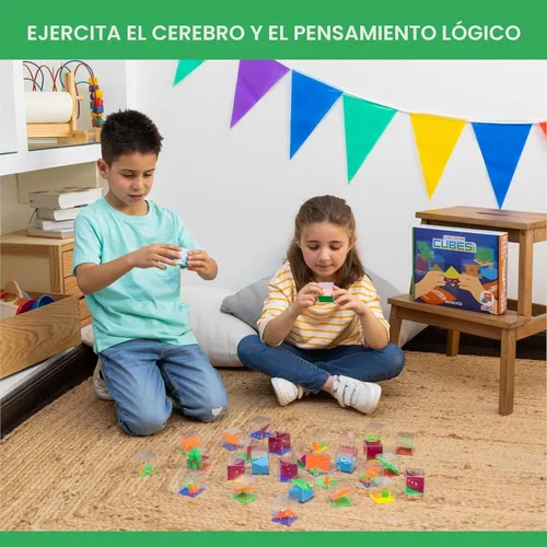 Miniatura 8 de BONNYCO Cubos de Rompecabezas Mentales para Niños, Paquete de 30. Rellenos para Bolsas de Golosinas de Piñata para Niños de 3-5 y 4-8 años, Regalos