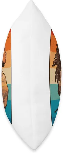 Miniatura 2 de Locs Afro Dreadlocks Love Natural Beauty Hair It's the Locs for Me Afro Hair - Almohada negra americana africana, 16 x 16 pulgadas, multicolor