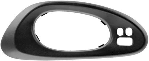 Miniatura 6 de Juego de bisel de manija de puerta interior delantera color negro compatible con Chevrolet Trailblazer EXT 2002-2009 2002-2006