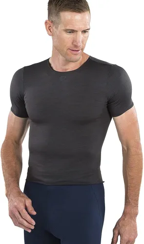 Miniatura 4 de PEARL IZUMI Merino - Capa base de ciclismo de manga corta para hombre
