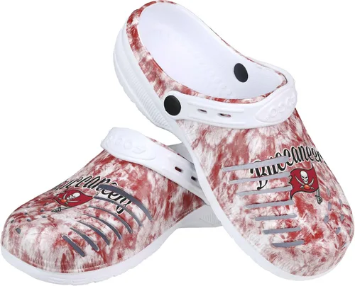 Miniatura 74 de FOCO NFL Womens NFL Team Logo Cloudie Garden Water Sandals Shoes Slipper Clogs with Strap