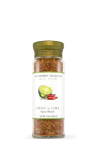 The Gourmet Collection - Mezcla de condimentos, mezcla de especias de chile y lima, condimento para cocinar pescado, sopa, alitas de pollo, salmón,
