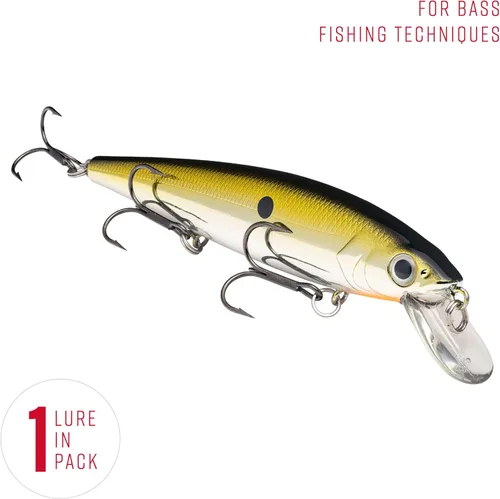 Miniatura 3 de Strike King KVD Jerkbait 3 Gancho Dorado/parte trasera negra