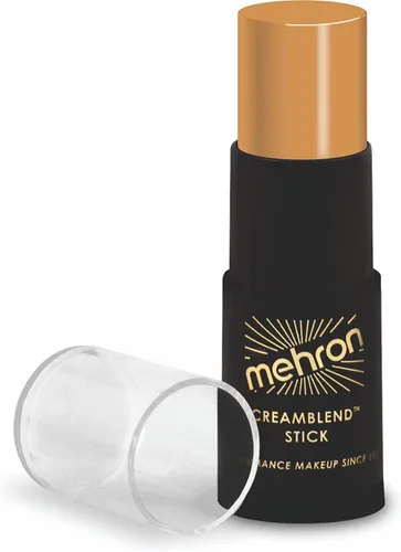 Miniatura 29 de Mehron Makeup CreamBlend Stick Base para rostro y cuerpo Barra de maquillaje profesional de cobertura completa 0.75 oz (21 g) (Dark 4)